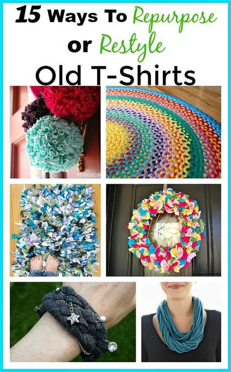 15 Ways To Repurpose Or Restyle Old T Shirts