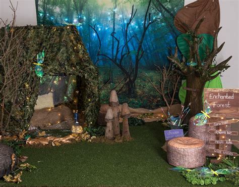 How To Make An Enchanted Forest Themed Learning Location