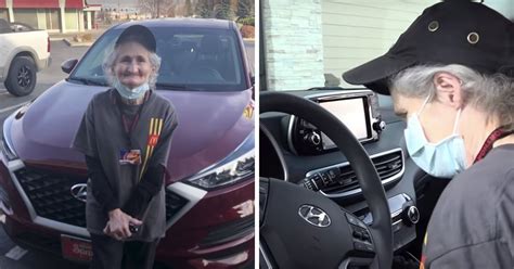 Video Secret Santa Gives Granny Working At Mcdonalds A New Car