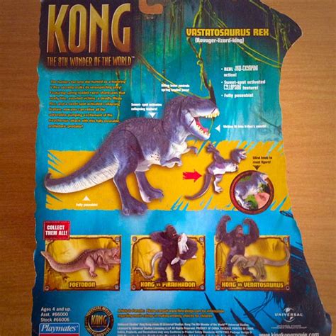 Jul 29, 2021 · the king kong figures each have some sort of gimmick that distinguishes them from the others or allows them to interact with another specific figure. Vastatosaurus Rex Toy - King Kong Basic Vastatosaurus Rex ...