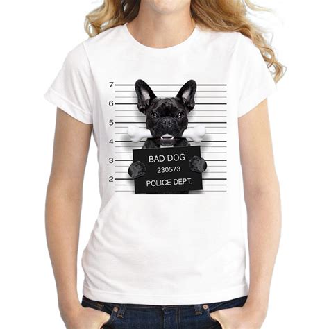 Features and shout outs available. sale police dept t shirt women canvas french bulldog t ...