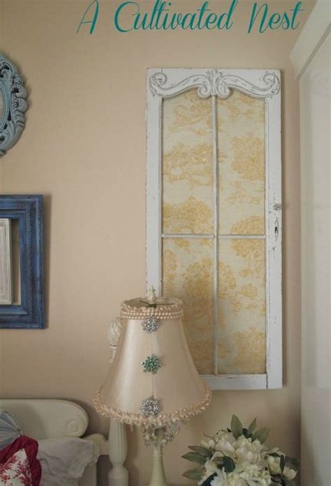 The window frames were made of cypress wood, which makes it naturally insect and water resistant. Old Window Frames - Easy Craft Ideas