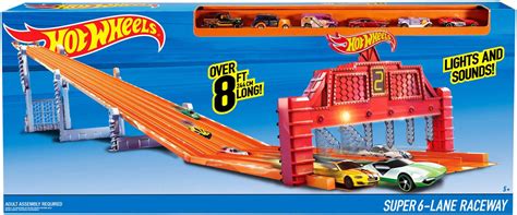 Hot Wheels Super 6 Lane Raceway Buy Online In Uae Toys And Games