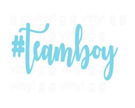 Download Team Boy SVG Cutting File teamboy Baby Gender Reveal Shirt