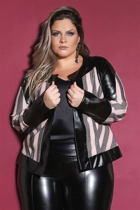 Pin On Curvy Babes In Leather