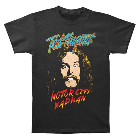 Ted Nugent Motor City Madman T Shirt Teeshining