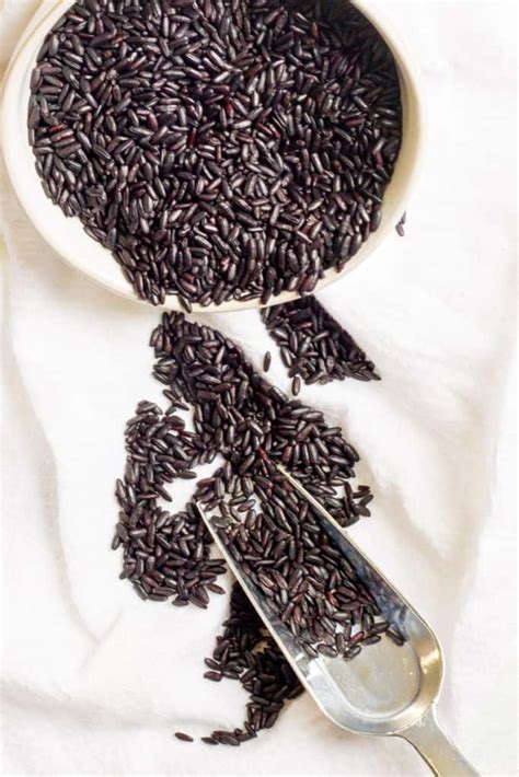 Nearly 65% of the worlds basmati rice production is exported from india with a majority of the remaining percentage produced from pakistan. How to Cook Black Rice (Forbidden Rice) - Champagne Tastes®