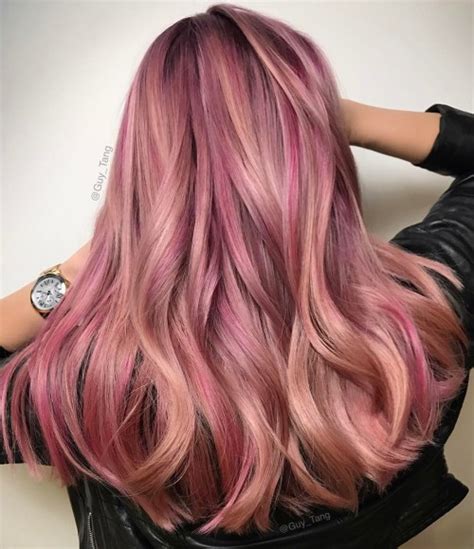 38 Brilliant Rose Gold Hair Color Ideas For 2024