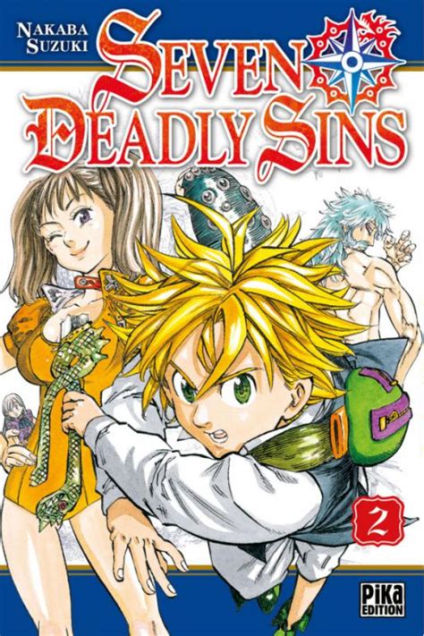 seven deadly sins t2 manga chez pika de nakaba