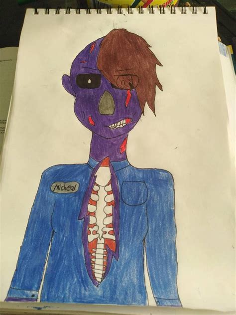 Micheal Afton Corpse Version By Palomablanquitauwu On Deviantart