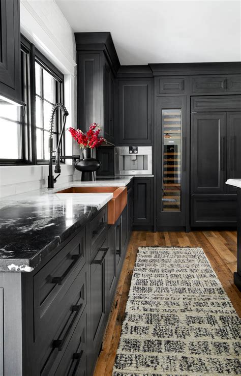 Black And White Kitchen Renovation Beckallen Cabinetry