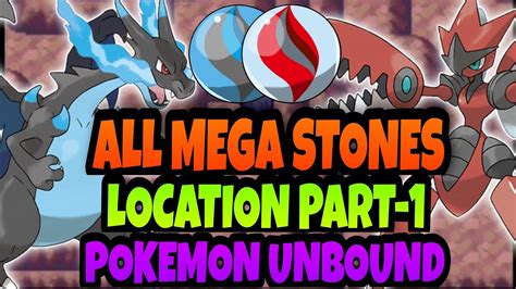 All Mega Stones Location Part 1 Pokemon Unbound 10 Mega Stones