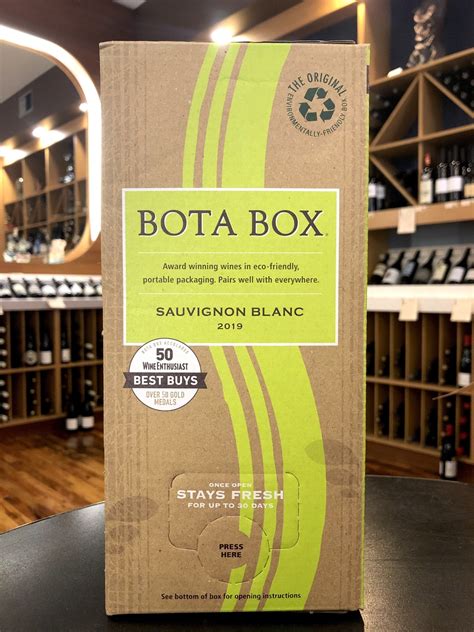 Bota Box Sauvignon Blanc 3 Liter Downtown Wine Spirits