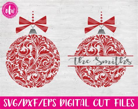 Cricut Christmas Ornaments Svg Free Download Svg Cut Files Download Picartsvg