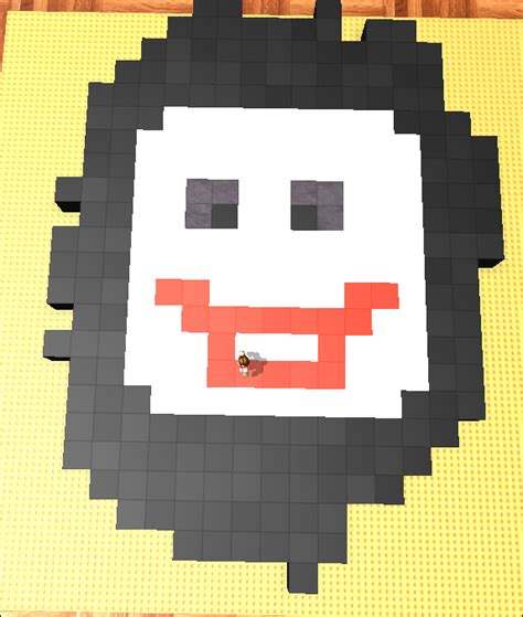 Jeff The Killer Pixel Art Made On Roblox By Resapizzapie On Deviantart