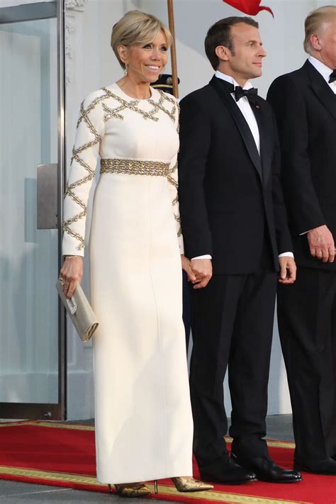 Brigitte Macron Wedding Dress At Wedding
