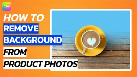 How To Remove Background From Product Photos Youtube