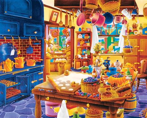 Bakers Kitchen 1000pc Jigsaw Puzzle By Springbok