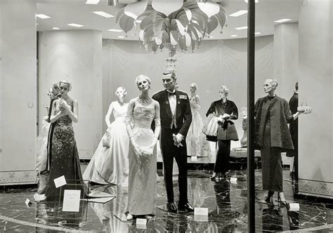 Store The St Regis Room High Fashion Window Display Late 1950s