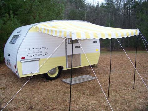 Vintage Camper Awning By Sew Country Awnings Daunelle Etsy Vintage