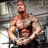 Rock Bodybuilding Training Pictures