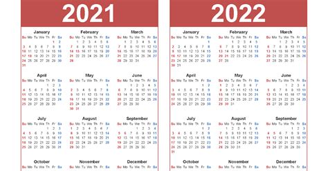 Free 12 Month Word Calendar Template 2021 Free Printable Yearly 2021