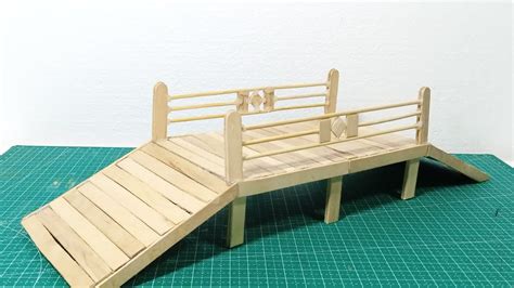 Membuat Jembatan Dari Stik Es Krim Prakarya Make A Bridge From Ice Cream Sticks Youtube