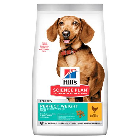 Hills Science Plan Perfect Weight Dry Adult Dog Food Small And Mini