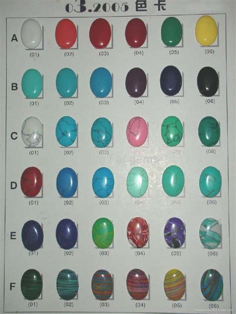 Door geologische invloeden zoals vulkaan uitbarstingen zijn de stenen heel langzaam gegroeid. Gemstone Cabochon Chart - Stone Chart (China Manufacturer ...