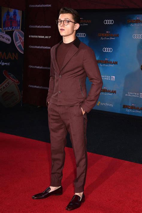If you are using mobile phone, you could also use menu drawer from browser. Tom Holland Red Carpet - Chris Evans Tom Holland Have Fun ...