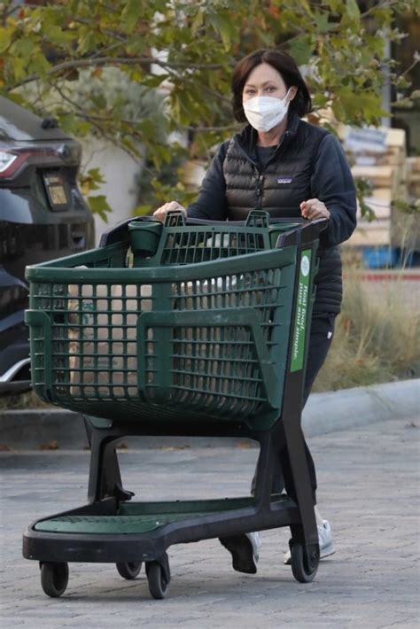 The whole foods shopping center is not my vision for the future of malibu. Shannen Doherty in a Protective Mask Goes Grocery Shopping ...