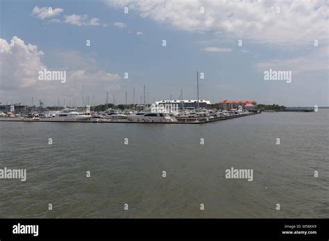 Port Of Charleston South Carolina Usa Stock Photo Alamy