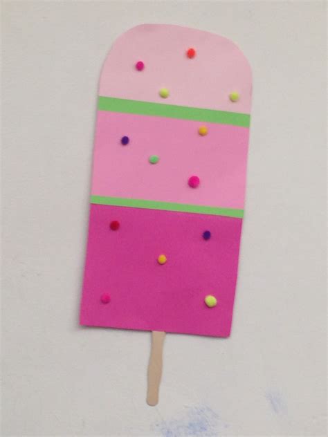 Giant Popsicle Project From A Sweet Summer Treats Theme