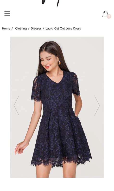 Fayth Laura Lace Cut Out Dress Womens Fashion Dresses And Sets