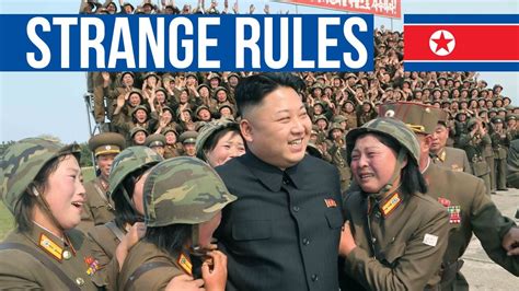strange rules in north korea youtube