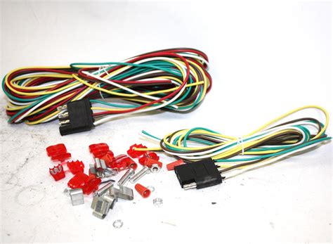 Eliminate hours of frustration by using our trailer testing equipment and quickly identify problems in the wiring of the trailer. 25ft 4 Way Trailer Wiring Connection Kit Flat Wire ...