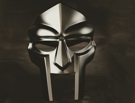 Mf Doom Mask Free 3d Model Cgtrader