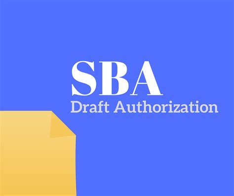 Sba 7a Paperwork Explained Draft Authorization Sba 7a Loans