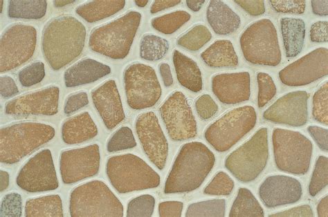 Stone Is A Ceramic Tile With A Round Stone Pattern Stock Image Image