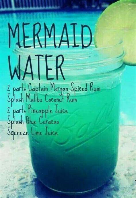 Make a malibu and coke drink with help from the bar manager at the w hotel in atlanta georgia in this free video clip. Image result for mermaid quotes | Drinks, Alcoholic drinks ...