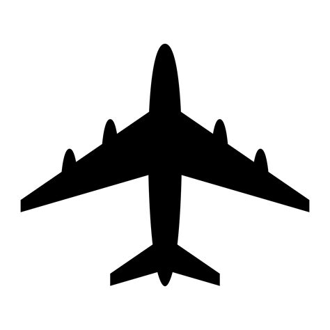 Airplane Flying Vector Icon 550632 Vector Art At Vecteezy