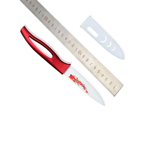 Xyj Brand 4 Inch Ceramic Utility Knife Ergonomic Abs Handle Kitchen