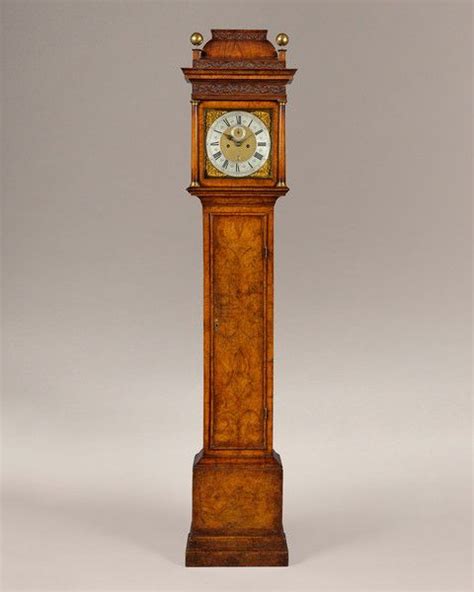 Daniel Delander London Walnut Longcase Clock At Howard Walwyn Ltd Fine Antique Clocks In