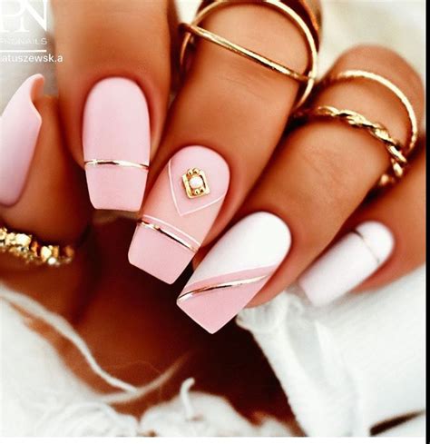 50 Pretty Pink Nail Design Ideas The Glossychic Matte Pink Nails