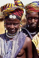Fulani Female Portrait Woman With Jewelry Niger Cecil Images