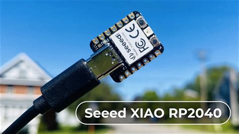 Getting Started With Seeed Xiao Rp2040 Board With Projects World Smallest Raspberry Pi Pico