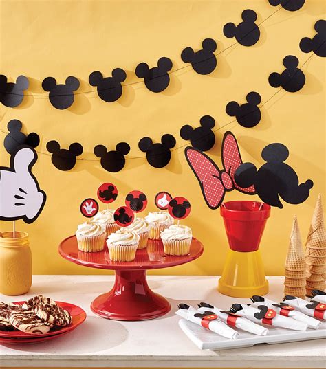 How To Make Mickey Mouse Themed Party Supplies Joann