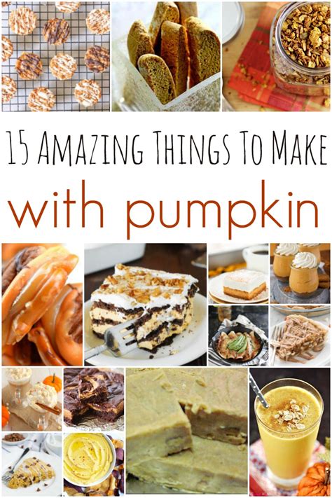 Things to make with le0000000gos. Amazing things to make with Pumpkin! | Our Good Life