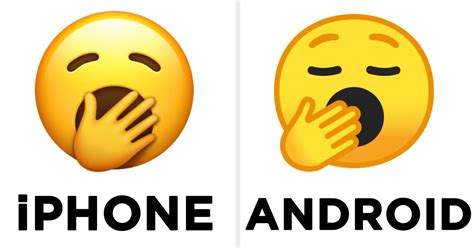 New Emojis On Iphones Vs Androids 2019