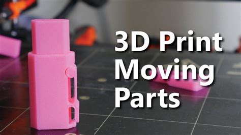 How To Design 3d Printable Hinges Make Moving Parts 3d Printing